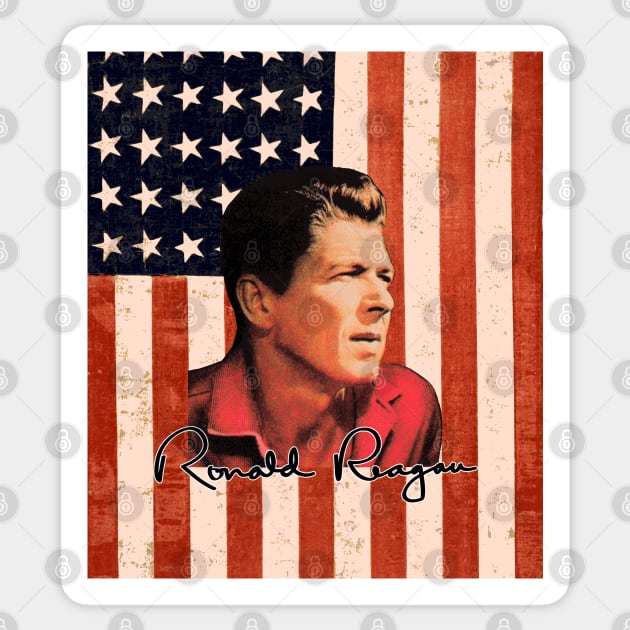 Ronald Reagan Sticker by CANJ72